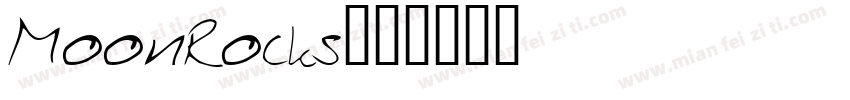 MoonRocks字体转换