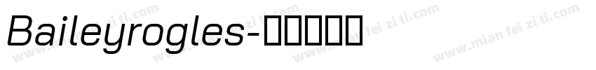 Baileyrogles字体转换