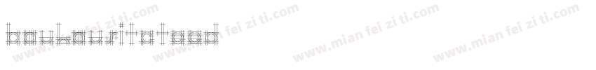 BauhausItcTEED字体转换
