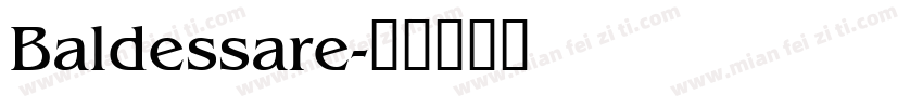 Baldessare字体转换