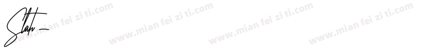 Slant字体转换