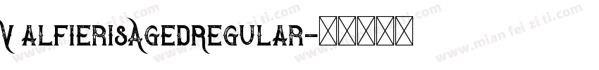 ValfierisAgedRegular字体转换