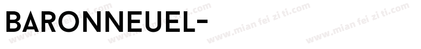 baronNeuel字体转换