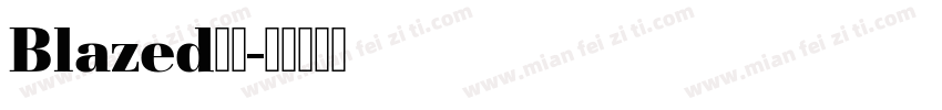 Blazed火焰字体转换