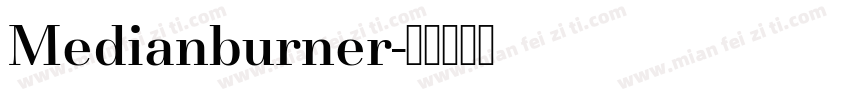 Medianburner字体转换