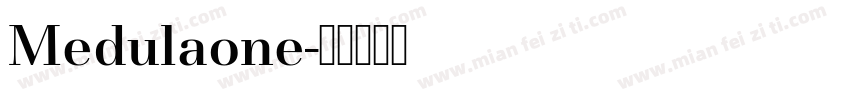Medulaone字体转换