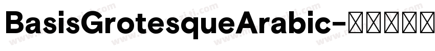 BasisGrotesqueArabic字体转换