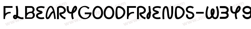 FlBearyGoodFriends-w3y9字体转换