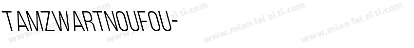 TamzwartNoufou字体转换
