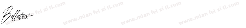 Bellatrix字体转换
