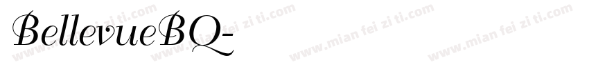 BellevueBQ字体转换