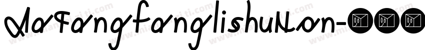 AaFangfanglishuNon字体转换