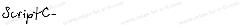 ScriptC字体转换