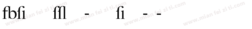 BigCaslon-Medium-中字体转换