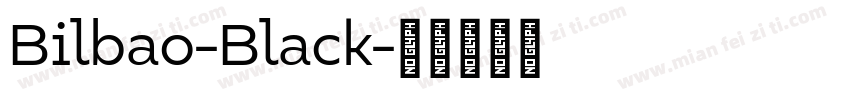 Bilbao-Black字体转换