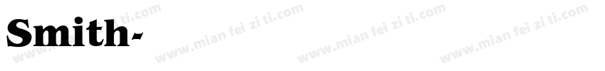 Smith字体转换