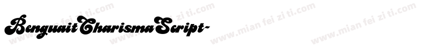 BenguaitCharismaScript字体转换