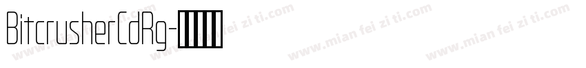 BitcrusherCdRg字体转换
