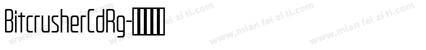 BitcrusherCdRg字体转换