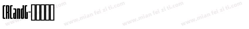 CRCandG字体转换