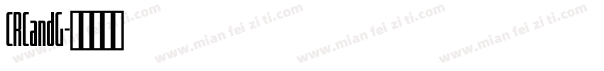 CRCandG字体转换