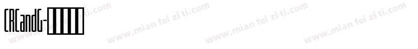 CRCandG字体转换