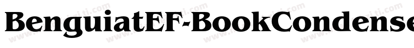 BenguiatEF-BookCondensed字体转换