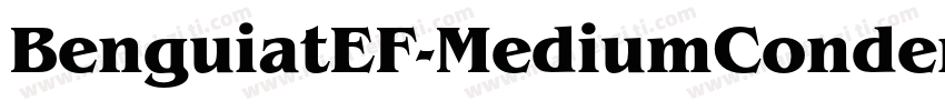 BenguiatEF-MediumCondensed字体转换