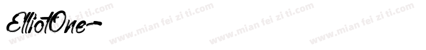 ElliotOne字体转换