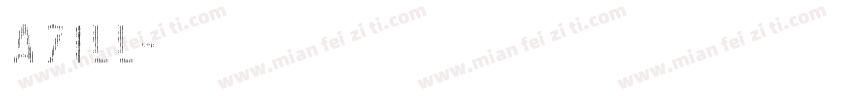 A7ill字体转换
