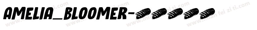Amelia_Bloomer字体转换