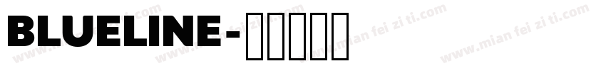 BLUELINE字体转换