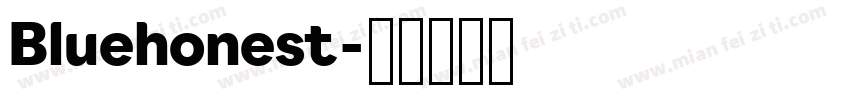 Bluehonest字体转换