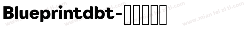 Blueprintdbt字体转换