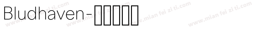 Bludhaven字体转换
