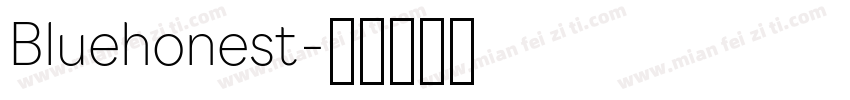 Bluehonest字体转换