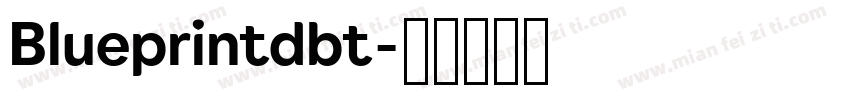 Blueprintdbt字体转换