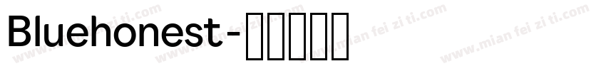 Bluehonest字体转换