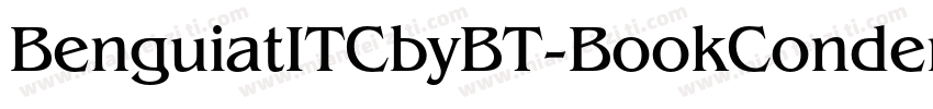 BenguiatITCbyBT-BookCondensed字体转换