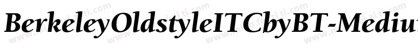 BerkeleyOldstyleITCbyBT-Medium字体转换