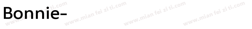 Bonnie字体转换