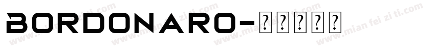 Bordonaro字体转换