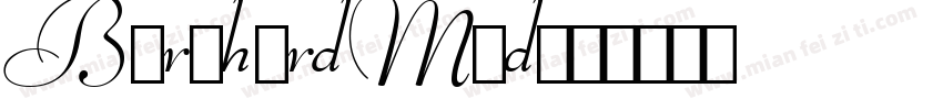 BernhardMod字体转换