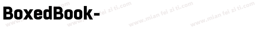 BoxedBook字体转换
