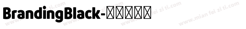BrandingBlack字体转换