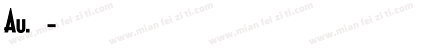 Au.瑶瑶字体转换
