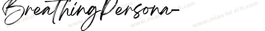 BreathingPersona字体转换