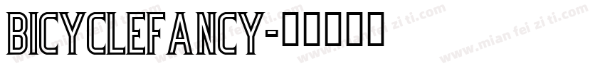 BicycleFancy字体转换