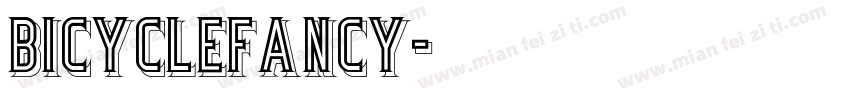 BicycleFancy字体转换