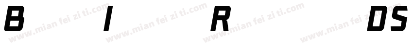 BriskItalicRegular-D5xW字体转换